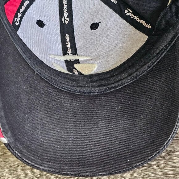 TaylorMade Taylor Made Burner Golf R7 Black Hat  Cap Adjustable Strap T-MAX Gear - Picture 14 of 16